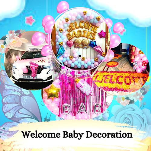 Welcome Baby Decoration
